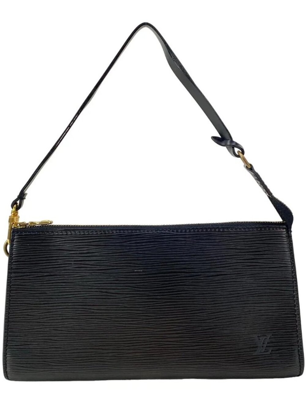 LOUIS VUITTON Pochette Accessoires 21 M52952 Noir Epi AR0060 Handbag Leather